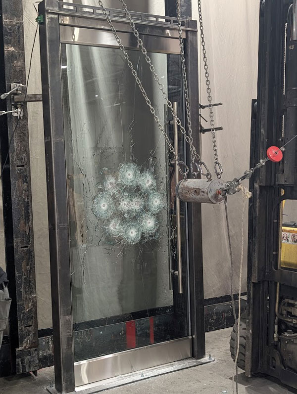 Defendoor ASTM F3561 forced entry testing